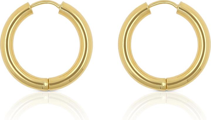 Muau Creolen (750/18K Gelbgold)