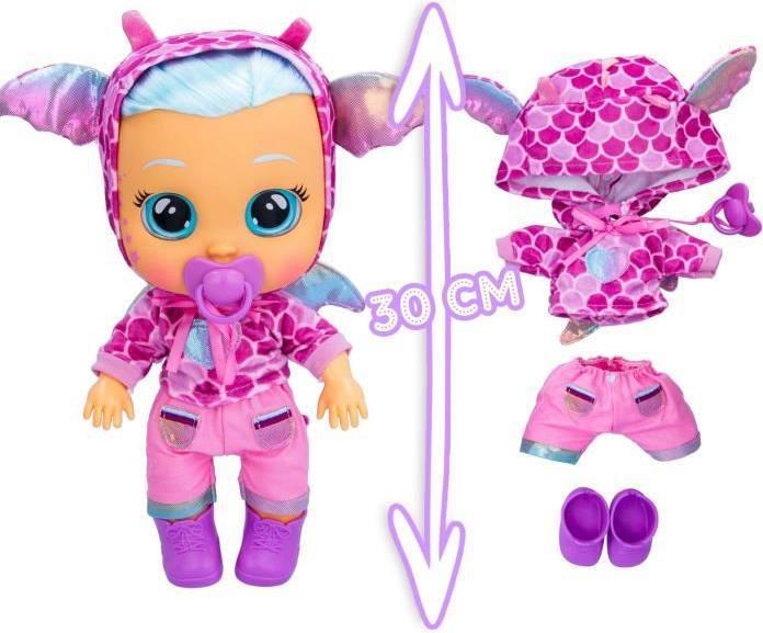 Actual product image IMC Toys 904095 IMC-CRY BABIES DRESSY FANTASY BRUNY