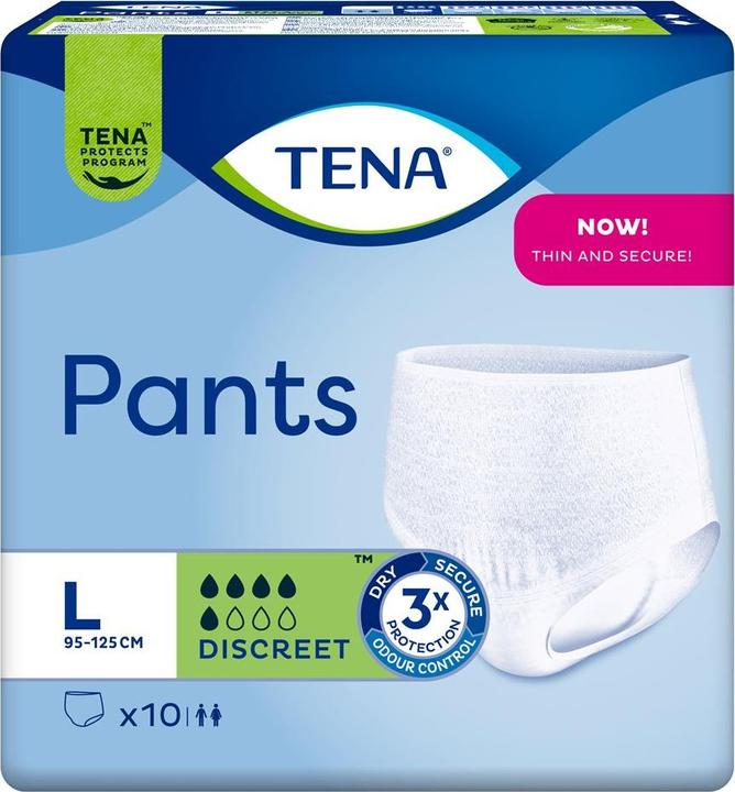 Produktbild Tena Pants Discreet Lare (10 x, Large)