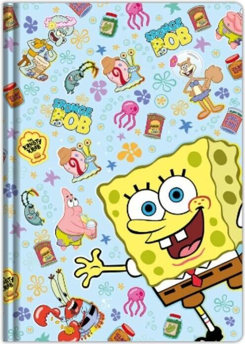 Actual product image Blue Sky Bob l'éponge bloc-notes Bubbles (A5, Lined, Hardcover)