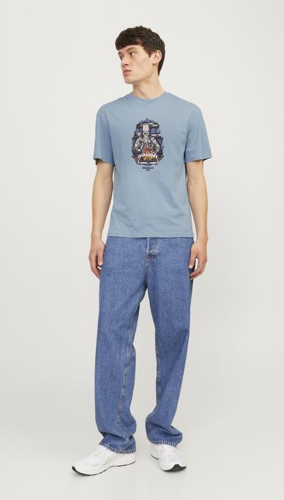 Actual product image Jack & Jones Jorseven Skull Tee Ss Crew Neck Sn (M)