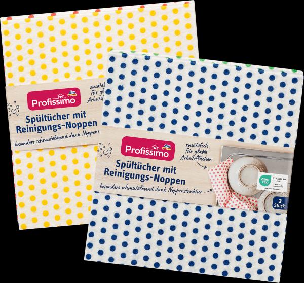 Produktbild dm Profissimo Spültücher mit Reinigungs-Noppen (2 Stk.)