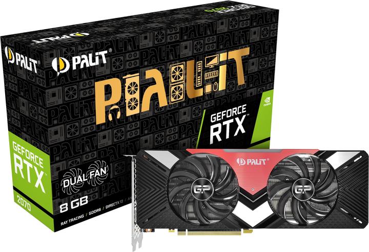 Produktbild Palit GeForce RTX 2070 Dual (8 GB)