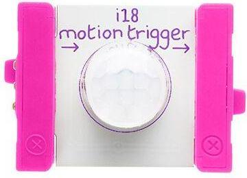 Image du produit Littlebits motion trigger, Motion sensor,, Purple, White, 95.2 mm, 190.5 mm, 12.7 mm