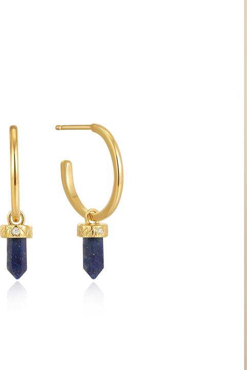 Immagine prodotto Ania Haie Orecchini a perno Ciondolo a punta in lapis Piccolo cerchio (Argento 925)
