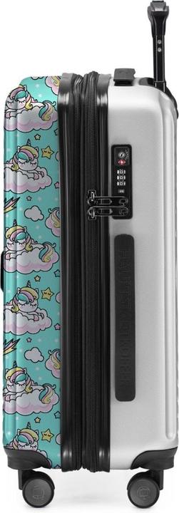 Actual product image Hauptstadtkoffer Centre - Children's suitcase hand luggage hard shell, UNICORN (55 l, Hand luggage (up to 50 litres))