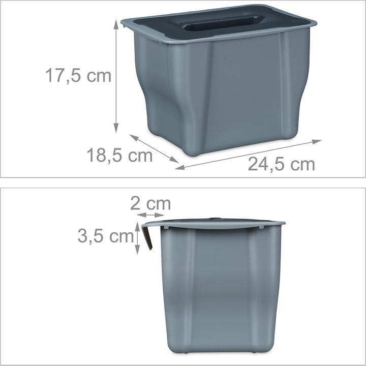 Produktbild Relaxdays Biomülleimer (5 l)