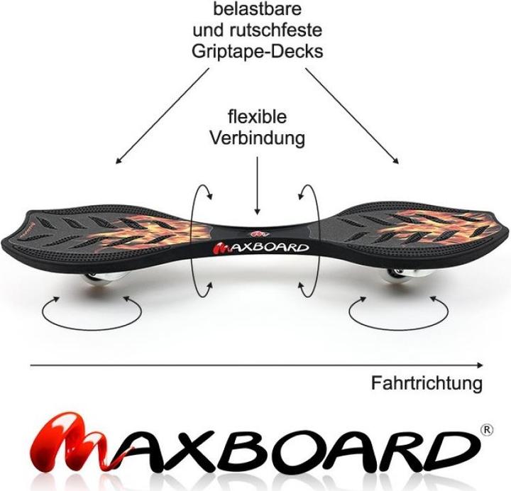 Produktbild Maxboard Waveboard Flammen (32.68")