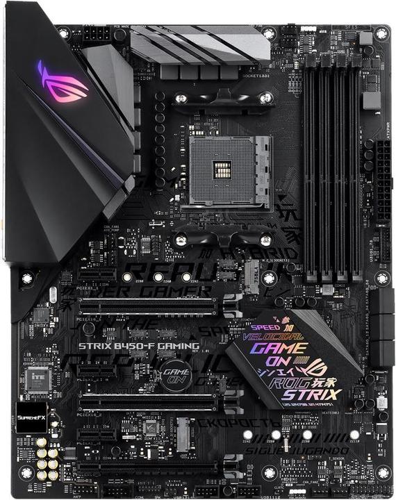 Image du produit ASUS ROG Strix B450-F Jeux (AM4, AMD B450, ATX)
