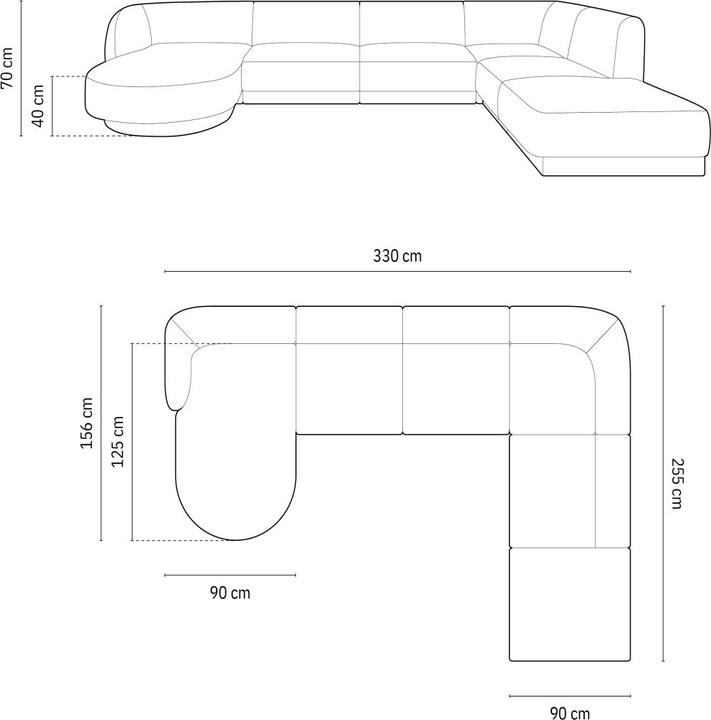 Produktbild Micadoni Miley (Wohnlandschaft)