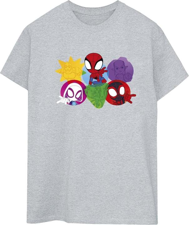 Spidey And His Amazing Friends Faces TShirt (S)