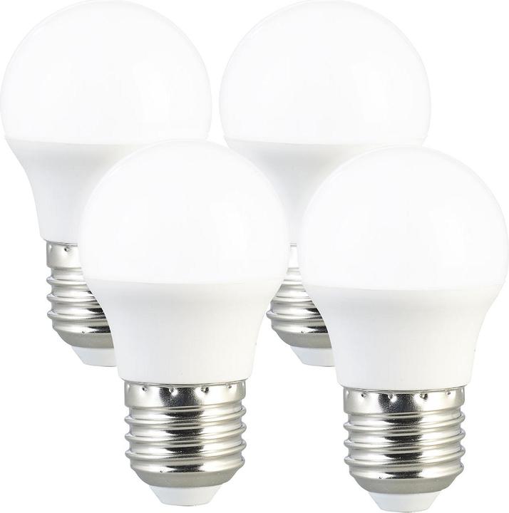 Immagine prodotto Luminea Set di 4 lampade LED E27 (E27, 3 W, 240 lm, 4 x, G)