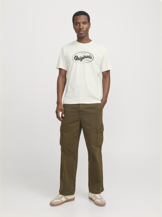 Actual product image Jack & Jones Printed round neck T-shirt T-shirt (L)