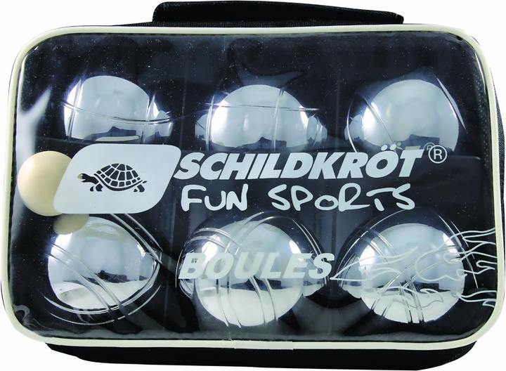 Actual product image Schildkröt Boule / Boccia / Pentanque Set Steel (6 x, 72.50 mm)