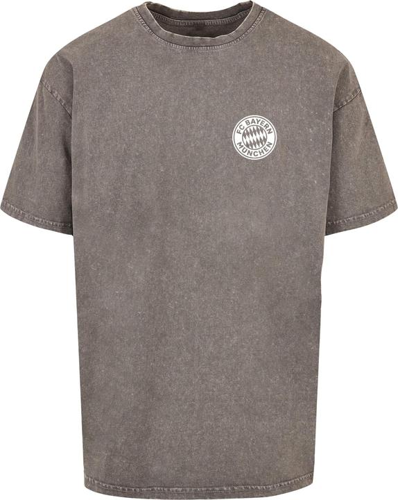Produktbild FC Bayern München Logo Acid Washed Heavy Oversize Tee - 117805 (XL)