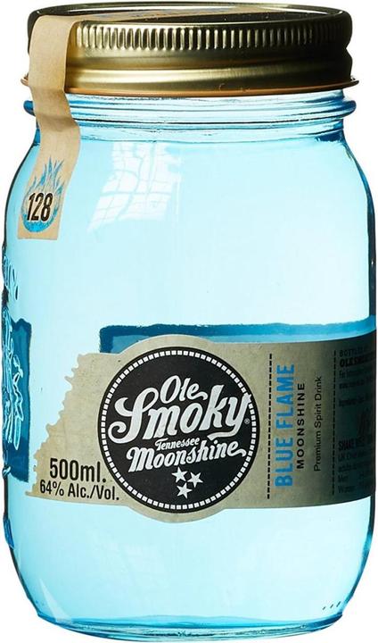 Immagine prodotto Ole Smoky Tennessee Moonshine fiamma blu fiamma Premium Spirit Drink (1 x 50 cl)