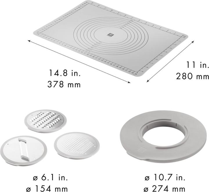 Produktbild Zwilling 5tlg. Fresh & Save Bowls Zubehör Set