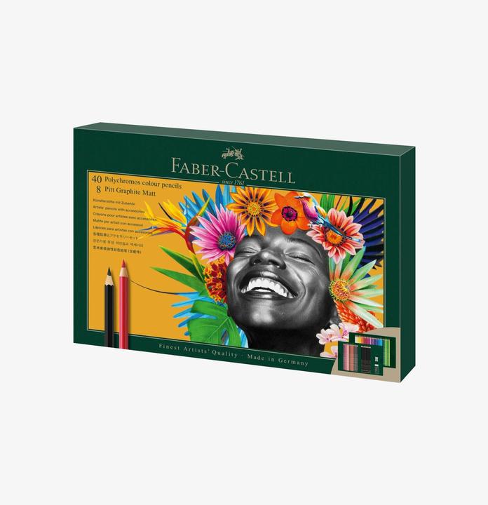 Produktbild Faber-Castell Polychromos & Pitt Graphite (Mehrfarbig, 48 x)