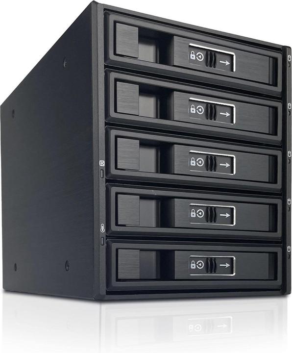Produktbild Fantec BP-T3151-12G/6G SAS 12G+SATA 6G Backplane für 5x 8,89/6,35cm 3,5Zoll/2,5Zoll HDD/SSD in 3x 13