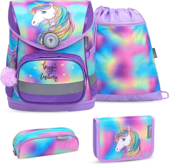 Actual product image Belmil COMPACT Schulrucksack-Set Rainbow Color (19 l)