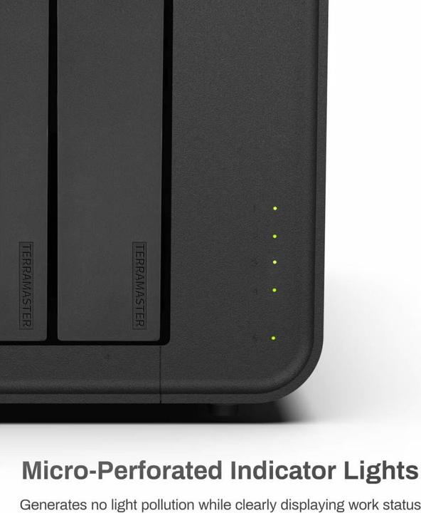 Produktbild Terramaster DAS 8-BAY USB 3.2 GEN 2 D8HYBRID RAID 0/1/SINGLE/JBOD (2.5", M.2, 3.5")