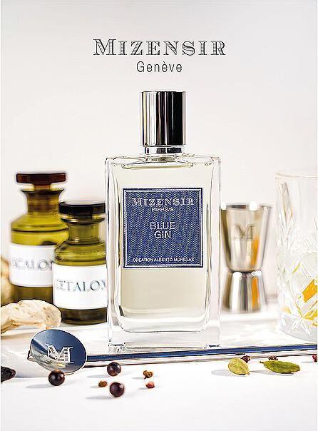 Actual product image Mizensir Blue Gin Eau de Parfum 100ml (Eau de parfum, 100 ml)