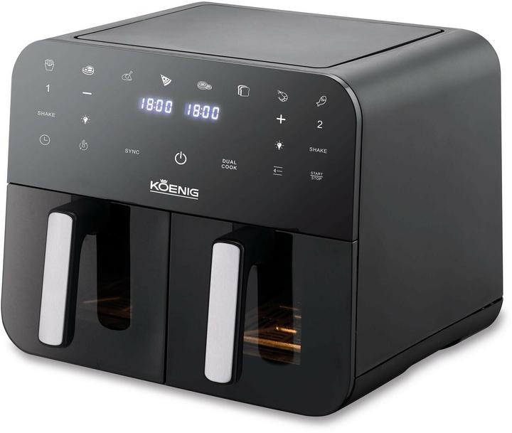 Produktbild Koenig Doppel-Heissluftfritteuse Quick & Pure 5
