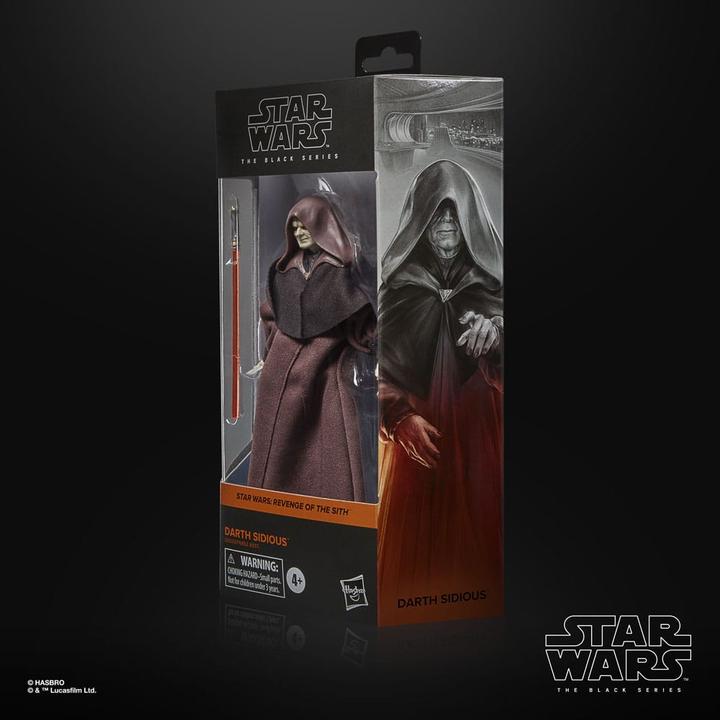 Immagine prodotto Hasbro Star Wars Episodio III Serie Nera Darth Sidious