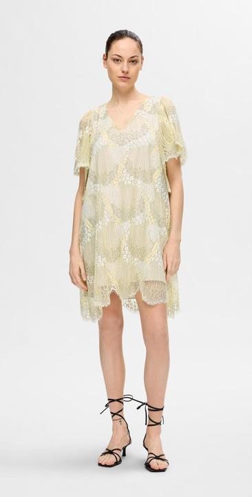Image du produit Selected Femme Mini-robe en dentelle (40)