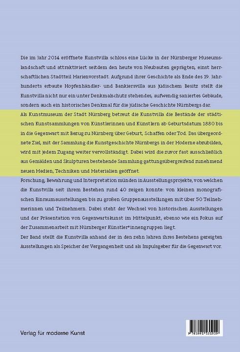 Image du produit Kunststadt Nürnberg (Allemand, Villa d'art dans le Quartier de la culture artistique, Andrea Dippel, Eva Dotterweich, Susann Scholl, Alexander Steinmüller, Bernd Zachow, 2024)