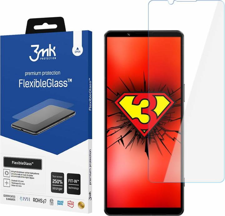Immagine prodotto 3MK Sony Xperia 1 IV - FlexibleGlass? (1 Pezzo/i, Sony Xperia 1 IV)