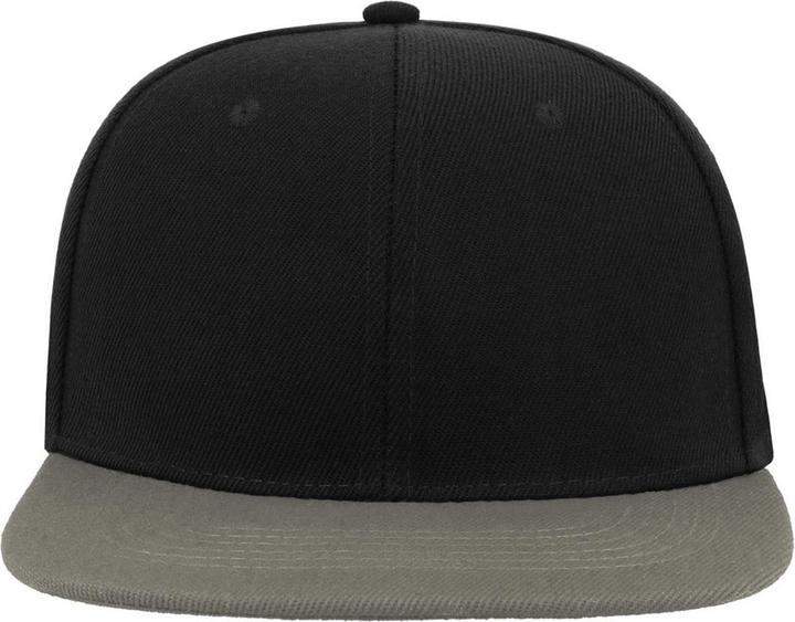 Produktbild Atlantis Snap Back flacher Schirm 6 Panel Kappe (2 StückPackung) (One Size)