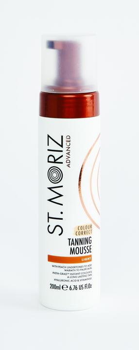 Produktbild St. Moriz St Moriz Advanced Colour Correcting Tanning Mousse Light (Selbstbräunungsschaum, 200 ml)