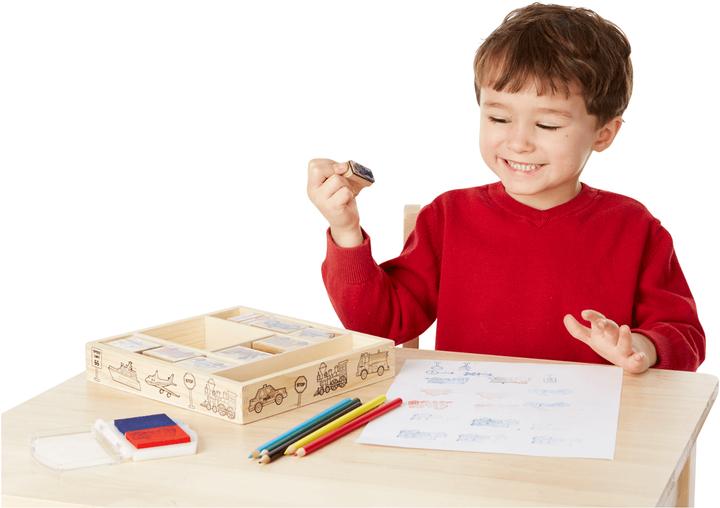 Immagine prodotto Melissa & Doug Timbro Set di veicoli
