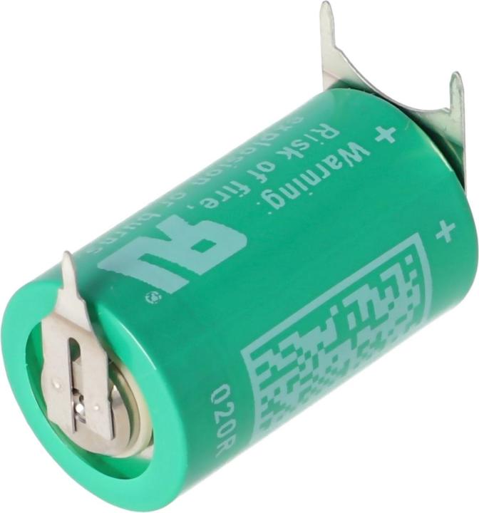 Immagine prodotto Varta Batteria CR1/2AA 6127 con etichetta a saldare stampata 3s, contatto più 2s, meno 1s (1 pz., CR 1/2AA, 950 mAh)