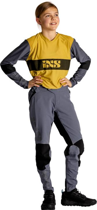 Image du produit iXS Trigger EVO Enfants Maillot à Manches Longues - Acacia / Charcoal (M)