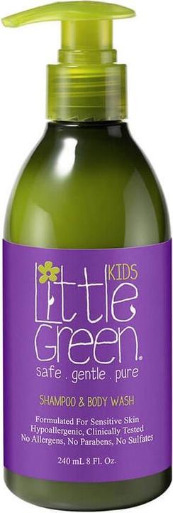 Little Green Kids & Body Wash (240 ml, Flüssiges Shampoo)