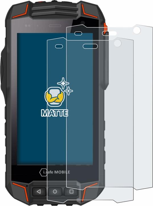 Productafbeelding BROTECT Antireflecterende schermbeschermer mat (2 Stuk, i.safe mobiel IS530.1)