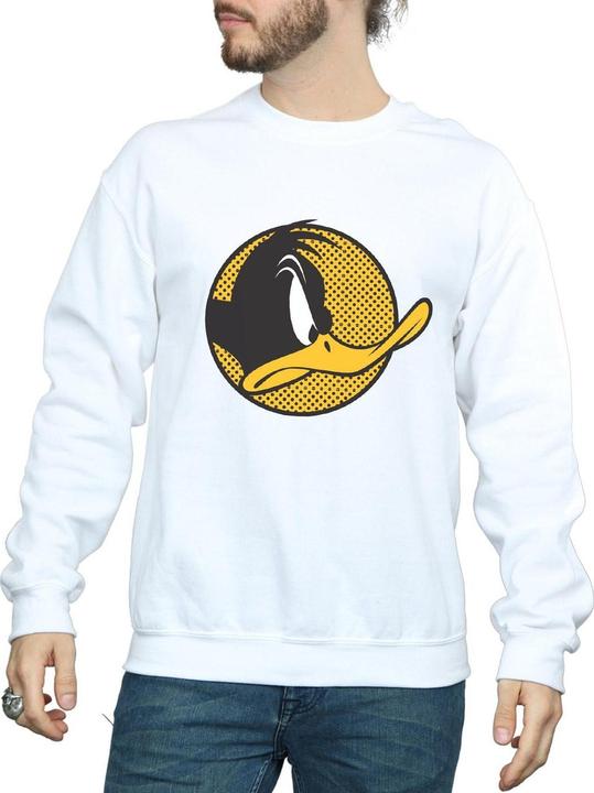 Immagine prodotto Looney Tunes Daffy Duck Dotted Profile Felpa Uomo (L)