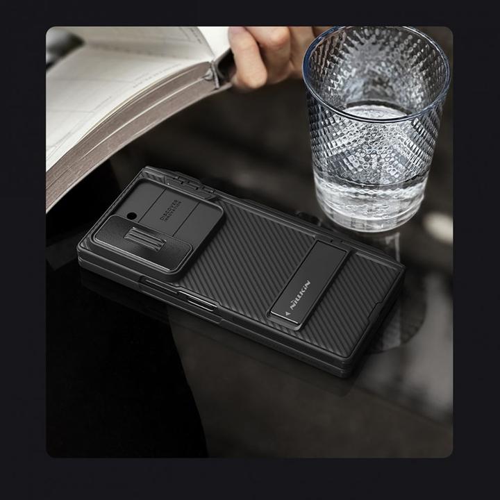 Image du produit Nillkin CamShield Fold Case for Samsung Galaxy Z Fold 6 5G with Stylus Holder - Noir (Samsung Galaxy Z Fold6)