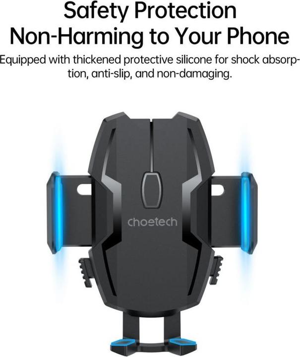 Actual product image Choetech H043 Spider-Man II telescopic car holder for cockpit or window - black