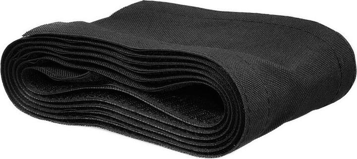 Immagine prodotto Maclean MCTV-677 - Protezione per cavi in tessuto flessibile con chiusura in velcro, 2 m, 105 mm, nero (Foro cavo, 100 cm)