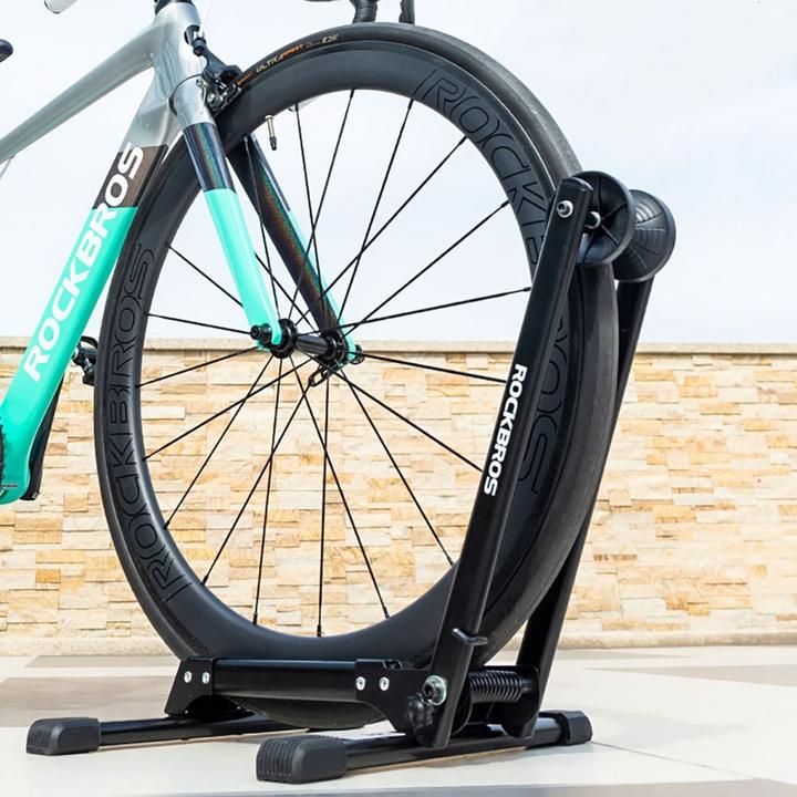 Produktbild Rockbros 27210001001 Klappbarer Fahrradständer – Schwarz