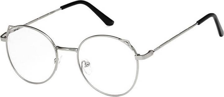 Image du produit JTI Lunettes anti-lumière bleue, oreilles de chat - argent