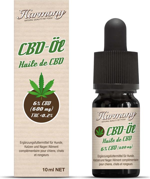 Image du produit Harmony Huile de CBD Dog Natural 10ml (Chien, Chat, 10 ml)