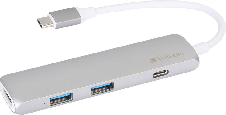 Produktbild Verbatim USB-C Hub with HDMI (USB-C, USB-A, 4 Ports)