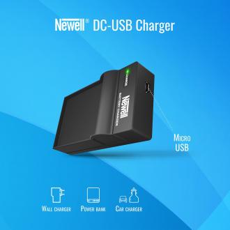 Image du produit Newell Chargeur de caméra Chargeur DC-USB pour batteries NP-BG1 (Chargeur)