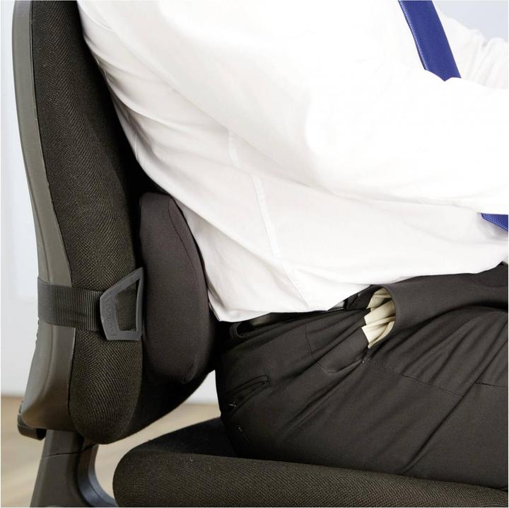 Actual product image Fellowes Back support Plush Touch
