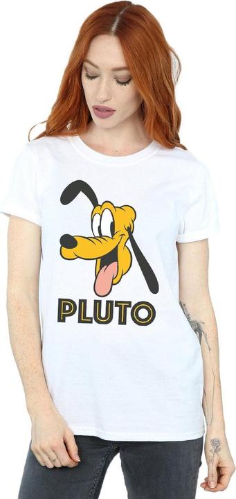 Immagine prodotto Disney Pluto Face Maglietta Ampia Donna (3XL)