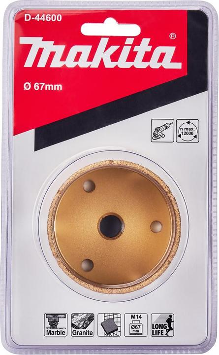 Produktbild Makita D-44600 Diamond drill 67MM. (M14) (67 Millimeter)